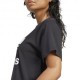 ADIDAS Originals T-Shirt Big Logo Nero Donna