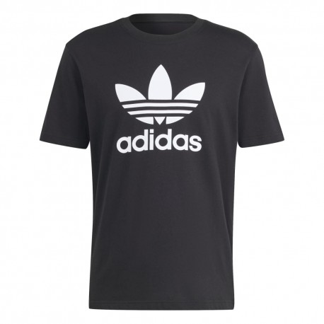 ADIDAS Originals T-Shirt Big Logo Nero Uomo