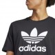 ADIDAS Originals T-Shirt Big Logo Nero Uomo