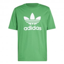 ADIDAS Originals T-Shirt Big Logo Verde Uomo