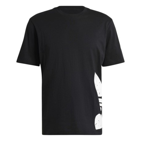 ADIDAS Originals T-Shirt Logo Di Lato Nero Uomo