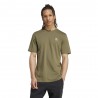 ADIDAS Originals T-Shirt Logo Piccolo Verde Militare Uomo