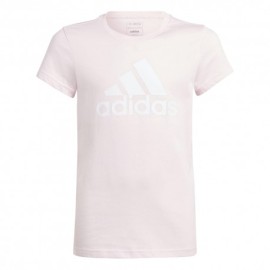 ADIDAS T-Shirt Logo Rosa Bambina