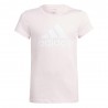 ADIDAS T-Shirt Logo Rosa Bambina