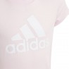 ADIDAS T-Shirt Logo Rosa Bambina