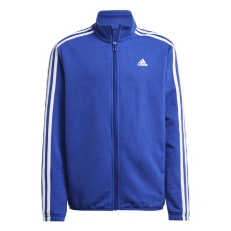 ADIDAS Tuta Sportiva Con Cerniera Senza Cappuccio Blu Bambino