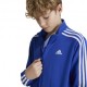 ADIDAS Tuta Sportiva Con Cerniera Senza Cappuccio Blu Bambino