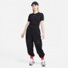 Nike Cropped T-Shirt Logo Nero Donna