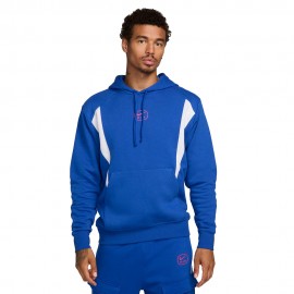 Nike Felpa Con Cappuccio Air Blu Uomo