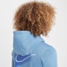 Nike Felpa Con Cappuccio Azzurro Bambino