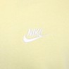 Nike Felpa Con Cappuccio Logo Piccolo Giallo Uomo