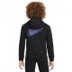 Nike Felpa Con Cappuccio Nero Bambino