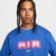 Nike Felpa Girocollo Air Blu Uomo