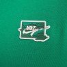 Nike Felpa Girocollo Logo Back Verde Uomo