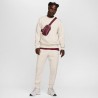 Nike Felpa Girocollo Logo Piccolo Beige Uomo