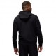 Nike Felpa Con Cappuccio Jordan Logo Centrale Dri Fit Nero Uomo