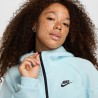 Nike Felpa Tech Fleece Azzurro Donna