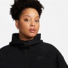 Nike Felpa Tech Fleece Plus Size Nero Donna