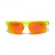 Oakley Occhiali Ciclismo Bisphaera Matte Yellow/Prizm Ruby