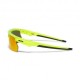 Oakley Occhiali Ciclismo Bisphaera Matte Yellow/Prizm Ruby