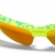 Oakley Occhiali Ciclismo Bisphaera Matte Yellow/Prizm Ruby