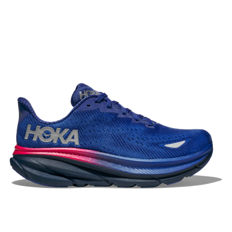 Hoka Clifton 9 GORE-TEX Argento Blu - Scarpe Running Donna