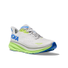 Hoka Clifton 9 Verde Grigio Blu - Scarpe Running Uomo