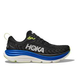 Hoka Gaviota 5 Nero Blu - Scarpe Running Uomo