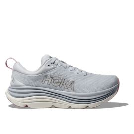 Hoka Gaviota 5 Grigio Rosa - Scarpe Running Donna