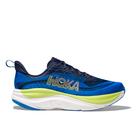 Hoka Skyflow Giallo Blu - Scarpe Running Uomo