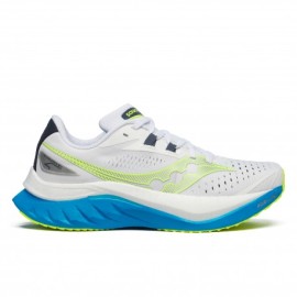 Saucony Endorphine Speed 4 Bianco Verde Blu - Scarpe Running Donna