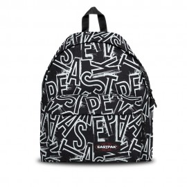 Eastpak Zaino Padded Letter Nero Bianco