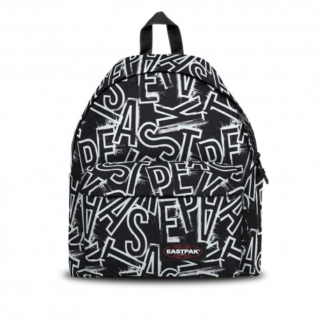 Eastpak Zaino Padded Letter Nero Bianco