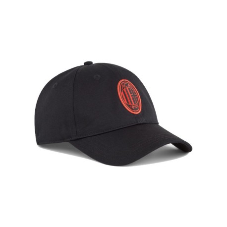 Puma Cappellino Ac Milan Nero Rosso