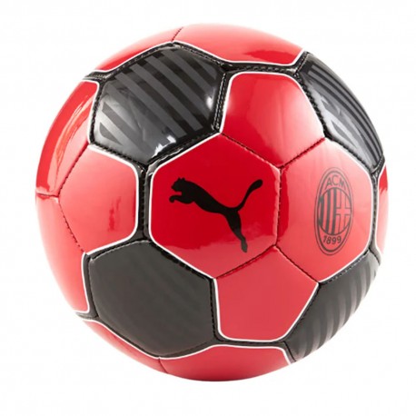 Puma Pallone Calcio Piccolo Ac Milan Ess Rosso Nero