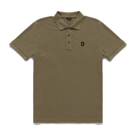 Refrigiwear Polo Logo Kurt Tortora Uomo