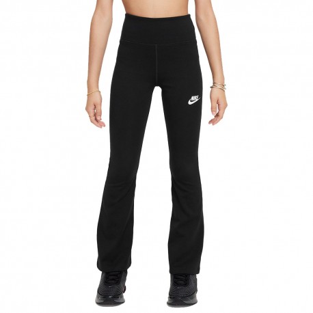 Nike Leggings Largo In Fondo Nero Bambina