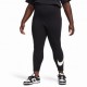 Nike Leggings Logo Plus Size Nero Donna