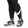 Nike Leggings Logo Plus Size Nero Donna