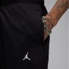 Nike Pantaloni Con Polsino Logo Dri Fit Nero Uomo