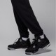 Nike Pantaloni Con Polsino Logo Dri Fit Nero Uomo