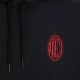 Puma Felpa Calcio Ac Milan Ess Nero Rosso Uomo