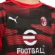 Puma Maglia Calcio Ac Milan Prematch Rosso Nero Bambino