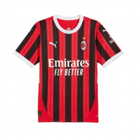 Puma Maglia Calcio Ac Milan Home 24 25 Rosso Nero Bambino