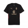 Puma Maglia Calcio Ac Milan Training Nero Rosso Bambino