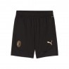 Puma Pantaloncini Calcio Ac Milan Training Nero Oro Uomo