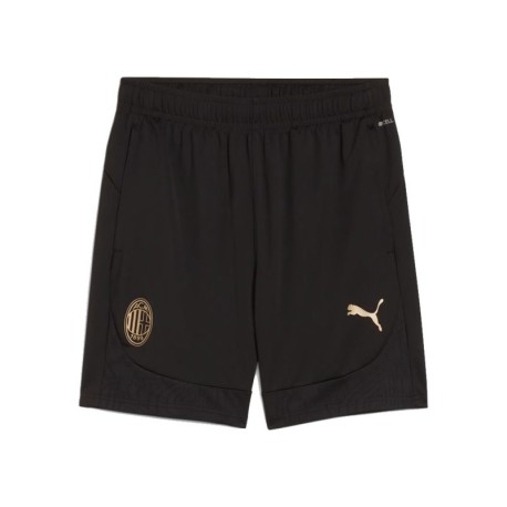 Puma Pantaloncini Calcio Ac Milan Training Nero Oro Uomo