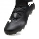 Puma Future 7 Match Fg Ag Nero Argento - Scarpe Da Calcio Uomo