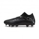 Puma Future 7 Pro Fg Ag Nero Argento - Scarpe Da Calcio Uomo