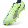 Puma Ultra 5 Match Fg Ag Verde Blu - Scarpe Da Calcio Uomo